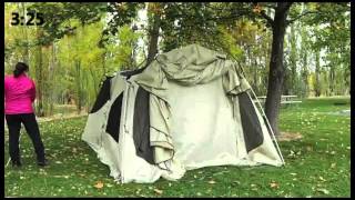 Backpacker Magazine Review Sierra Designs Mirage 4 Tent [upl. by Arada]