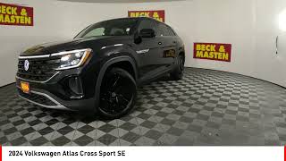 2024 Volkswagen Atlas Cross Sport Houston TX RC203210 [upl. by Atinrev]