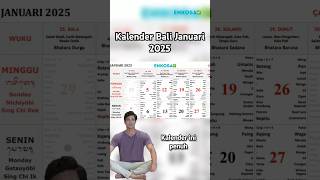 Klik👆Download Kalender Bali Januari 2025 PDF [upl. by Deny]