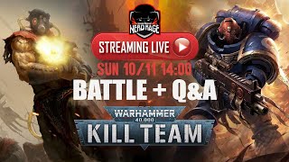 Warhammer Killteam live EP1 [upl. by Yk427]