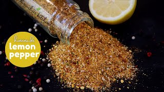 Homemade lemon pepper seasoning recipe [upl. by Leinod562]