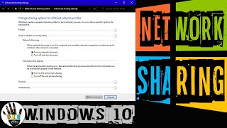 How to Enable Network Sharing File Sharing and Printer Sharing on Windows 10 Step by Step Tutorial [upl. by Latsryc542]