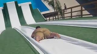 Fat guy Waterslide  Shooting Stars Remix [upl. by Tessa]