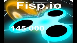 Fispio Very High Score 145 000  Spins Master of Fidget Spinner Spinnerio [upl. by Vitek]