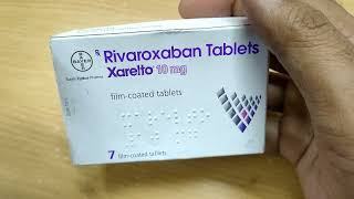 Rivaroxaban Tablet 10mg Xarelto 10mg Tablet ।। Unique Medicine [upl. by Dusen946]