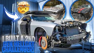 I HELLCAT SWAPPED A 2ND GEN CHALLENGER [upl. by Glenda]