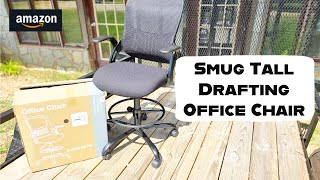 SMUG Tall Drafting Office Chair [upl. by Cain]