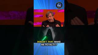 Mark Hamill asked if Luke Was Royalty starwars interview shortsfeed [upl. by Malda]