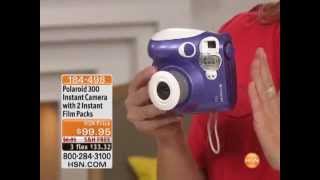 Polaroid 300 Instant Camera with 2 Instant Film Packs [upl. by Ahsenrad468]