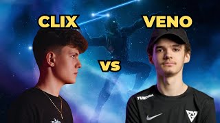 Veno VS Clix 1v1 Buildfight [upl. by Ahsenor]