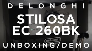 DeLonghi Stilosa EC260BK Unboxing amp How to Use [upl. by Floris]