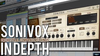 SONiVOX ORCHESTRAL COMPANION STRINGS  IN DEPTH [upl. by Lower]