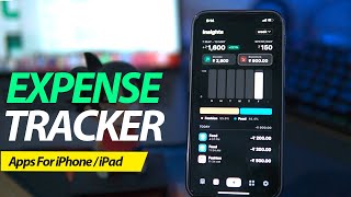 5 Best Free Expense Tracker Apps For iPhone  iPad  IOS ✅ [upl. by Chemar]