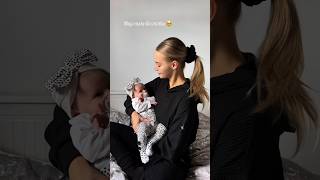 KAROLINA PISAREK😭 NOWY CZŁONEK RODZINY😭❤️ shorts karolinapisarek andziaks luka [upl. by Karlotta]