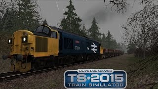 TS2015 Class 37 BR Blue Split Headcode [upl. by Donald]