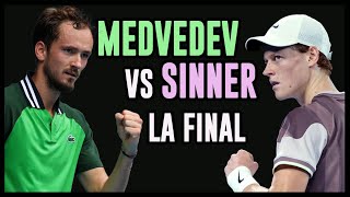 Medvedev vs Sinner  La Gran Final del Abierto de Australia 2024  ¿Quién ganará [upl. by Emyam]