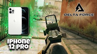 DELTA FORCE MOBILE ON iPHONE 12 PRO 👾 EXTREME GRAPHICS 👀 [upl. by Kimon]