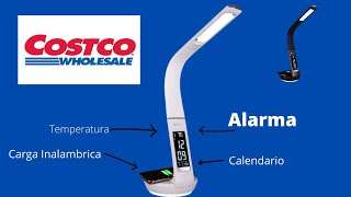 Wireless Charging Led Lamp •OttLite• Costco en Español [upl. by Ayardna]