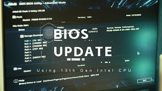 First things first update your BIOS [upl. by Zandt926]