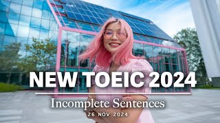 💡 เฉลยแนวข้อสอบจริง TOEIC 26 NOV 24 [upl. by Asiel]