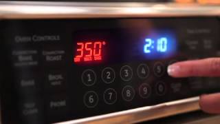 GE Cafe Appliances Electric Range and Over the Range Microwave [upl. by Nonnek]