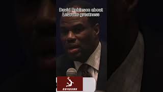 David Robinson says LeBron is great basketball shorts nba lebronjames goat sports [upl. by Tyne]