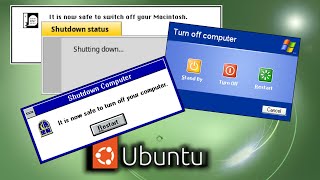 What Happens if you Shut Down in Different OSes [upl. by Melloney100]