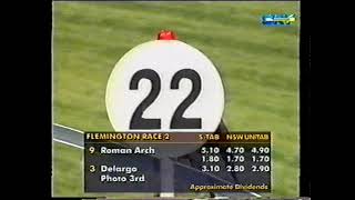 Flemington 9 Races Mon 11 March 2002 Pt 1 [upl. by Nimrak619]