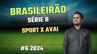 Inicio Brasileirão Sport x Avai 6 [upl. by Wilhelmine]