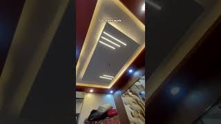 Uv sheet work  bedroom design  false ceiling design interiordesign raiseinteriors trending [upl. by Sandstrom]