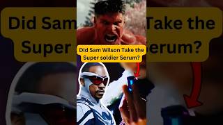 Has Sam Wilson Become a Super Soldier 🤯SamWilson SuperSoldier CaptainAmerica Marvel MCU [upl. by Hnilym365]