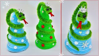 🐍Змея  Символ Года 2025 🐍 Новогодняя Ёлочка своими рукамиChristmas DIY [upl. by Eirlav]