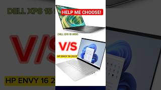 Dell xps 15 9530 2023 vs HP Envy 16 2023 dellxps15 hpenvy16 RTX4060 Core i7 gen 13 [upl. by Anetsirk]