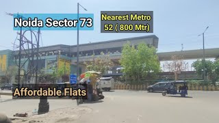 Noida Sector 73 Nearest Metro 52  Affordable 2 Bhk Flats realestate viral home stsallrounder [upl. by Hgieleak987]