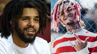 J Cole Responds To Lil Pump amp SmokePurpp Dissing Him quotIf The Shoe Fits Wear Itquot [upl. by Ecadnac]