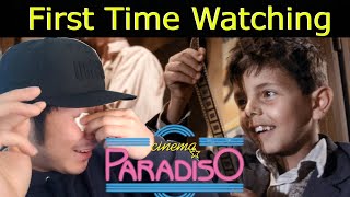 Cinema Paradiso REACTION  First Time Watch  IMDB Top 100 [upl. by Aierb]