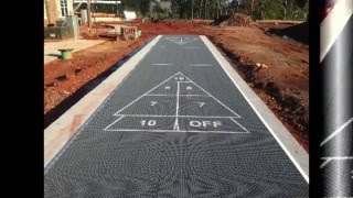 Ultimate Courts  Shuffleboard Installation [upl. by Azil461]