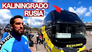 Cruzo la frontera rusa a Kaliningrado  5 Viaje a la antigua Unión Soviética [upl. by Riggins]