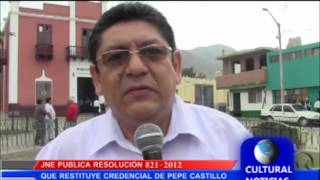 ABOGADO ROBERTO CENTENO ALVARADO COMENTA SOBRE RESTITUCIÓN DE CREDENCIAL A ALCALDE PEPE CASTILLO [upl. by Nylesoy]