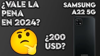 Samsung Galaxy A22 5G ¿Vale la pena para un uso básico [upl. by Jehiel]