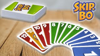 SKIP BO KARTEN  Spielregeln TV Spielanleitung Deutsch  MATTEL GAMES SKIPBO SKIPBO [upl. by Rosenblast950]