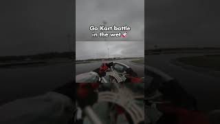 AWESOME GO KART WET BATTLE🚀 motorsport racing karting [upl. by Annasor]