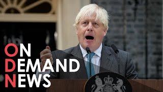 Boris Johnson RESIGNS Claiming ‘Witch Hunt’ Over Partygate [upl. by Rupert202]