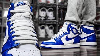 How To Lace Air Jordan 1 High OG 7 EASY WAYS Tutorial [upl. by Alliuqet]