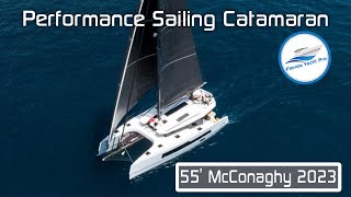 55 McConaghy NEW Performance Sailing Catamaran 2023  Available for 25 million  Overview [upl. by Eedrahc348]