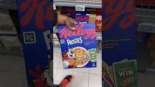 Kellogg Frosted Flakes Are Called THIS In Europe Why kelloggs youtubehighfive youtubecreators [upl. by Begga]