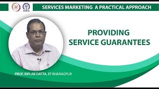 Providing Service Guarantees [upl. by Burny]