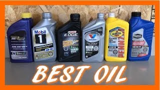 Synthetic Motor Oil Comparison  Which Engine Oil is Best [upl. by Aruon]