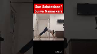 All Over Body Weight Loss 15 mins Daily Surya NamaskarSun salutationsweightloss justbegin7226 [upl. by Duaner]