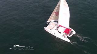 Pattaya Yacht Charters  Catamaran JABBERWOCKY [upl. by Edurtreg]